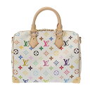 ルイ ヴィトン LOUIS VUITTON モノグラムマルチカラー LV×TM スピーディバンドリエール 25 マルチカラー M13085 レザー レディース ...