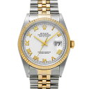 ロレックス ROLEX デイトジャスト 16233 A番(1999年頃製造) ホワイト メンズ 腕時計 ロレックス 時計 高級腕時計 ブランド 【ローン60回払い無金利】【中古】(2)