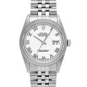 【〜5/3 最大3万円クーポン】ロレックス ROLEX デイトジャスト 16234 A番(1999年頃製造) ホワイト メンズ 腕時計 ロレックス 時計 高級腕...