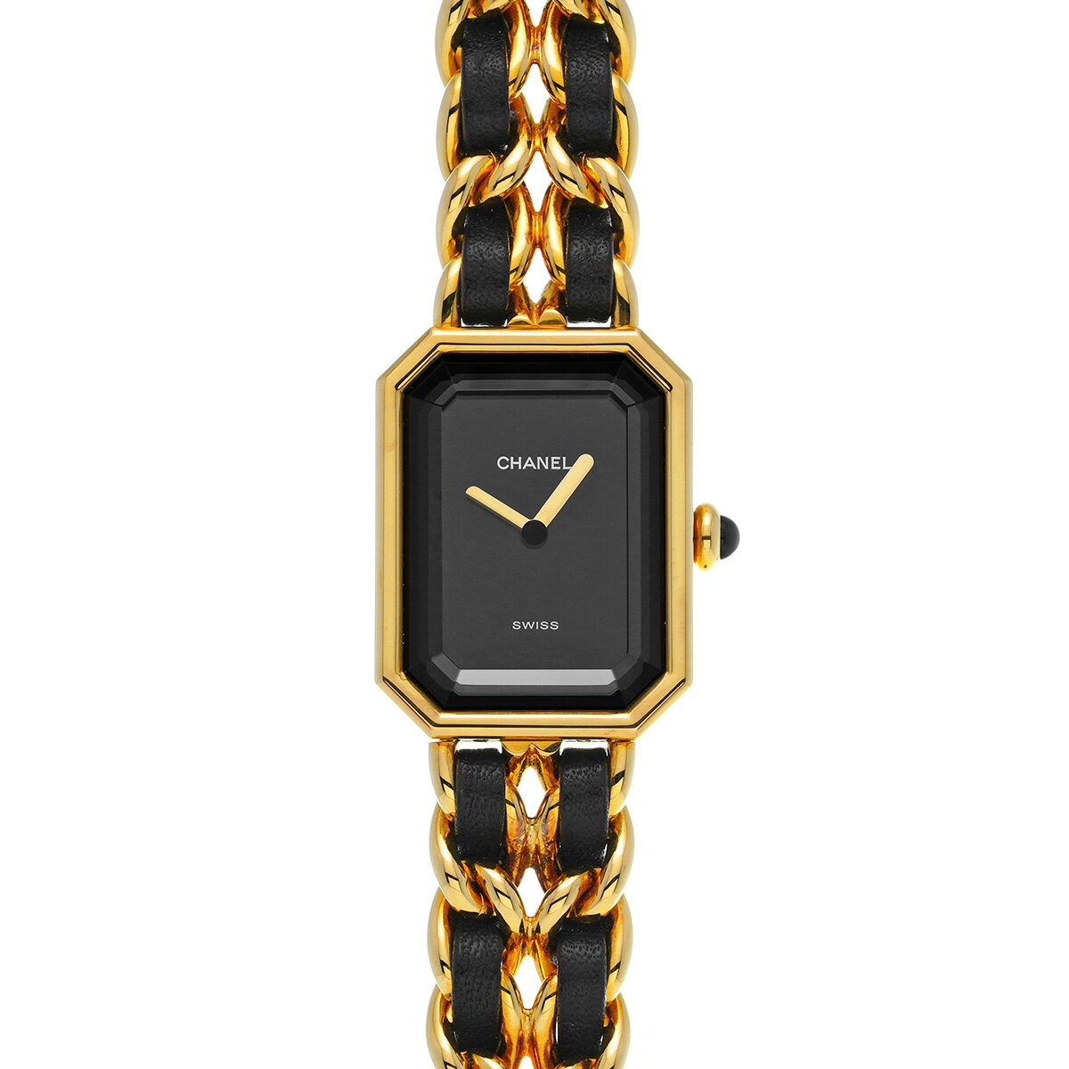 【〜3/27 最大2万円クーポン&P2倍】シャネル CHANEL プルミエール L H0001 ブラック レディース 腕時計 シャネル 時計 高級腕時計 ブランド 【ローン60回払い無金利】【中古】