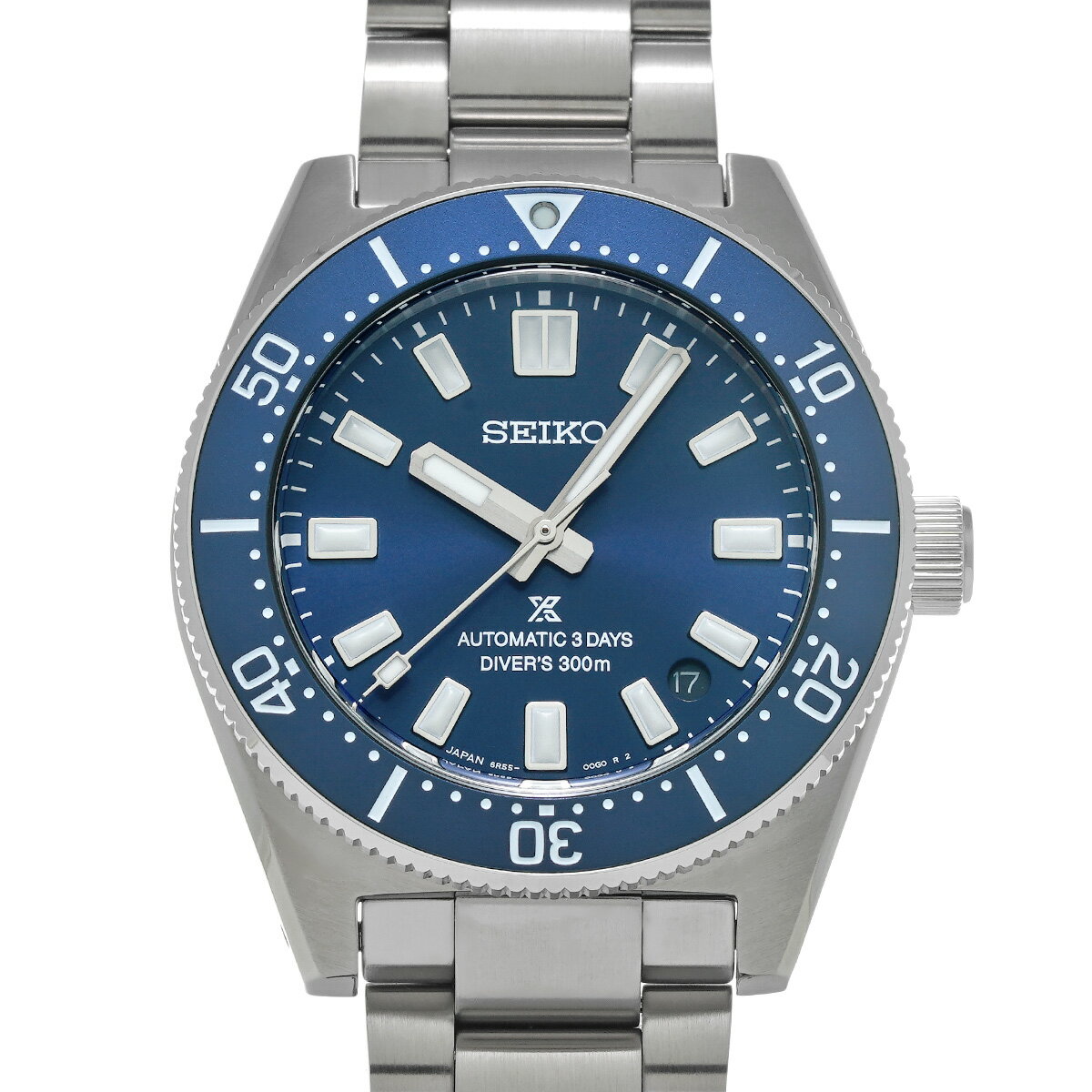 【〜6/11 最大3万円クーポン】セイコー SEIKO プロスペックス ダイバー スキューバ SBDC195 ブルー メンズ 腕時計 セイコー 時計 高級腕時計 ブランド 【ローン36回払い無金利】【中古】