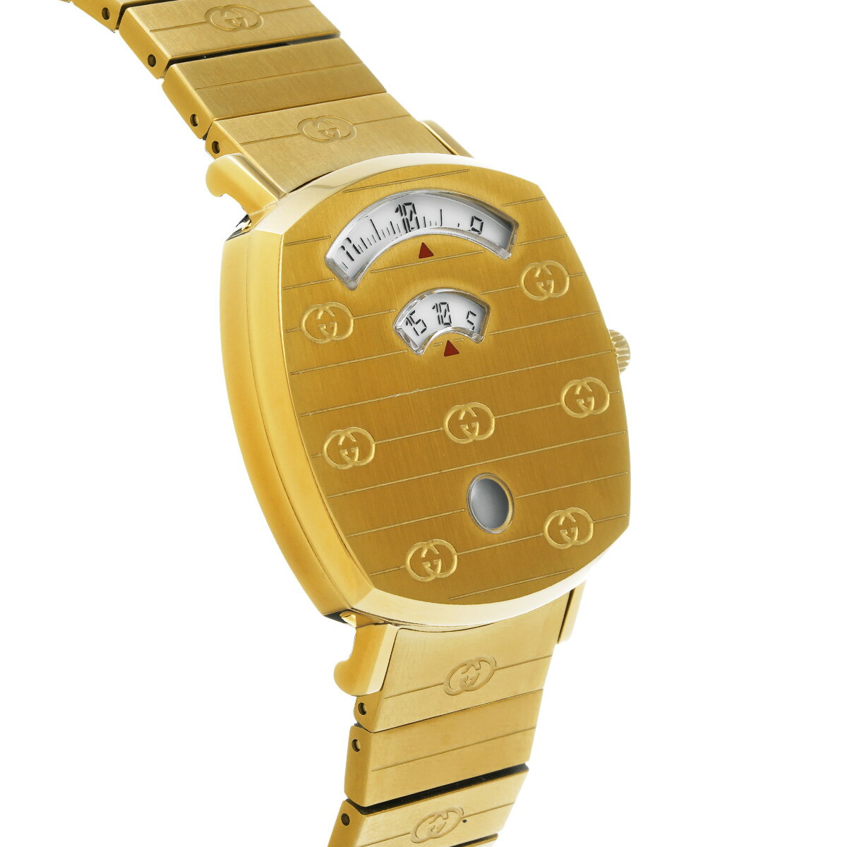 グッチ GUCCI グリップ YA157403 ホワイト ユニセックス 腕時計 グッチ 時計 高級腕時計 ブランド 【ローン36回払い無金利】【中古】