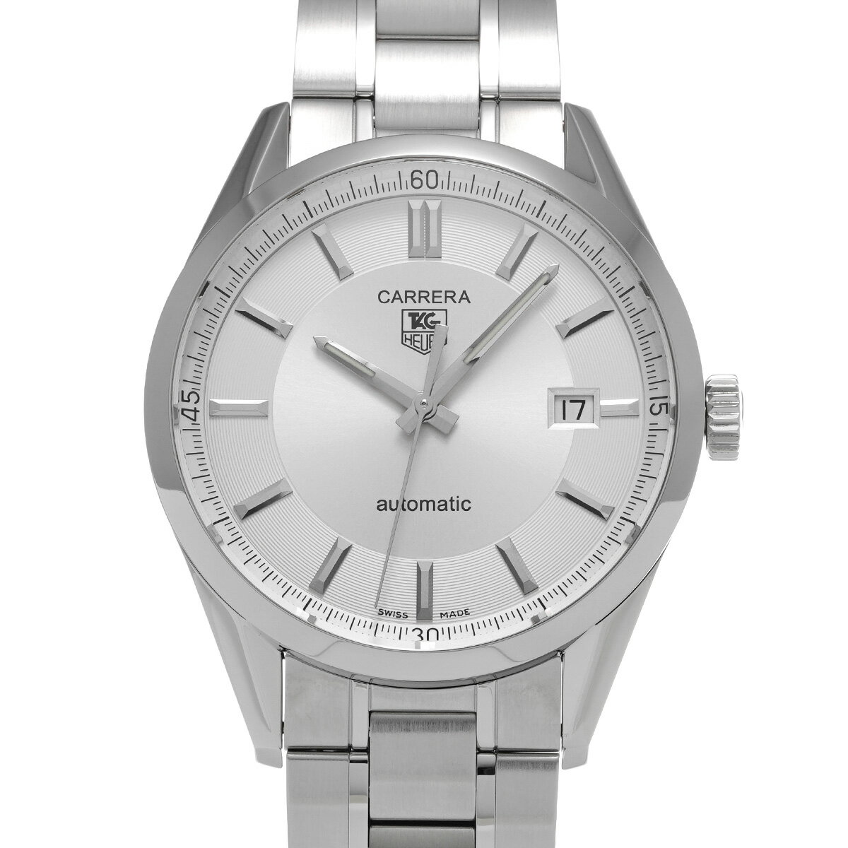 タグ ホイヤー TAG HEUER カレラ キャリバー5 WV211A.BA0787 シルバー メン ...