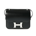 【〜5/3 最大3万円クーポン】エルメス HERMES コンスタンス3 18 ミロワール ブラック ボックスカーフ レディース ショルダーバッグ エルメス ショ...
