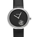 シャネル CHANEL マドモアゼル プリヴェ H3093 ブラック/ダイヤモンド レディース 腕時計 シャネル 時計 高級腕時計 ブランド 【ローン60回払い無金利】【中古】(2)