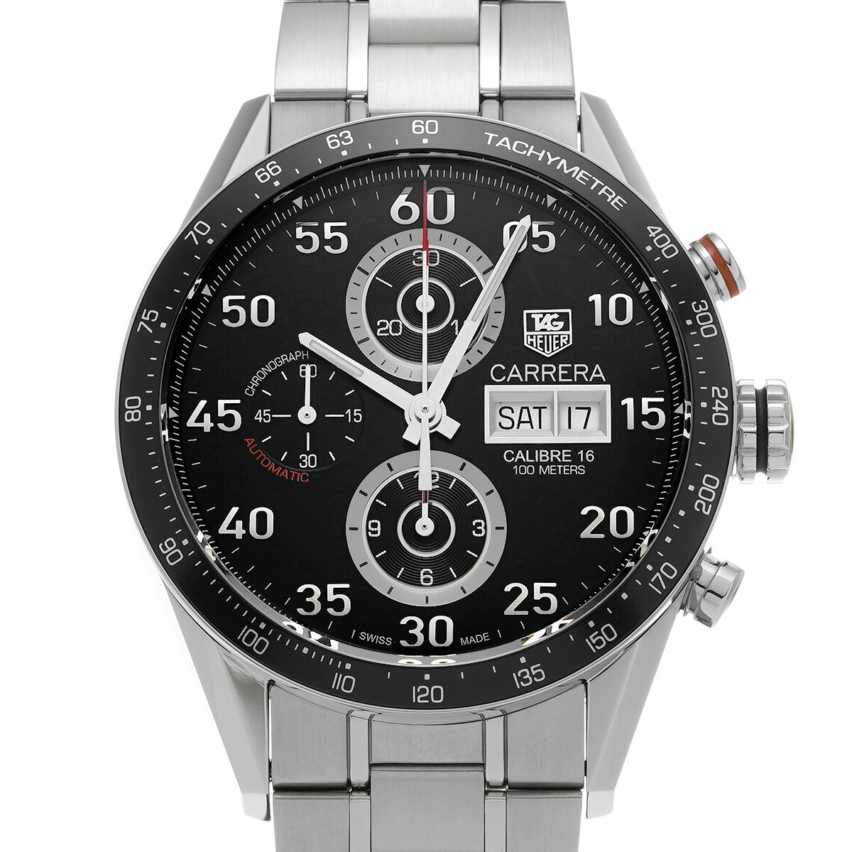 タグ ホイヤー TAG HEUER カレラ キャリバー16 クロノグラフ デイデイト CV2A10. ...