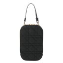 ディオール Dior Lady Dior Call in Dior フォンホルダー ブラック S08720NMJ_M900 ラムスキン レディース ショルダーバッグ ディオール ショルダーバッグ バック ブランド 【ローン36回払い無金利】【中古】