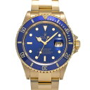 ロレックス ROLEX サブマリーナ デイト 16618 K番(2002年頃製造) ブルー メンズ 腕時計 ロレックス 時計 高級腕時計 ブランド 【ローン60...