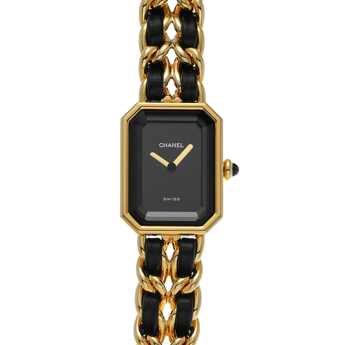 シャネル CHANEL プルミエール M H0001 ブラック レディース 腕時計 シャネル 時計 高級腕時計 ブランド 【ローン60回払い無金利】【中古】