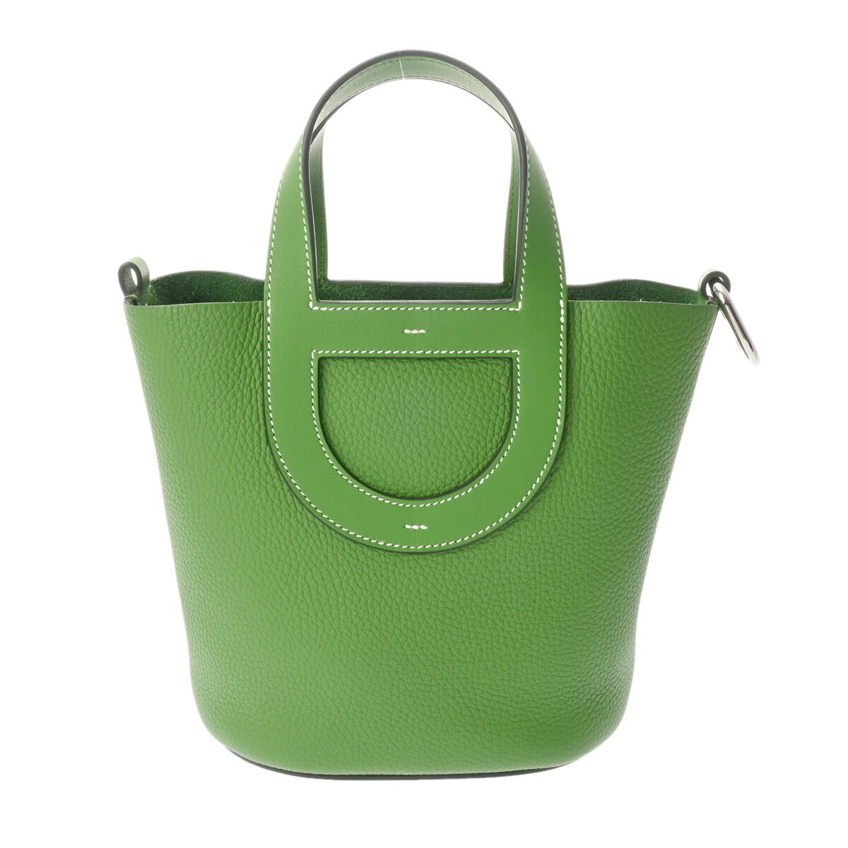 【4/10 最大2万円クーポン&P2倍】エルメス HERMES インザループ 18 ヴェールユッカ トリヨンクレマンス/ヴォースイフト レディース ハンドバッグ エルメス バッグ バック ブランド 【ローン60回払い無金利】【中古】