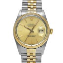 【〜5/3 最大3万円クーポン】ロレックス ROLEX デイトジャスト 16013 92番台(1985年頃製造) シャンパン メンズ 腕時計 ロレックス 時計 ...