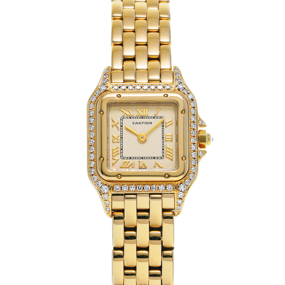 カルティエ CARTIER パンテール ドゥ カルティエ WF3154B9 シャンパン レディース 腕時計 カルティエ 時計 高級腕時計 ブランド 【ローン36回払い無金利】【中古】のサムネイル