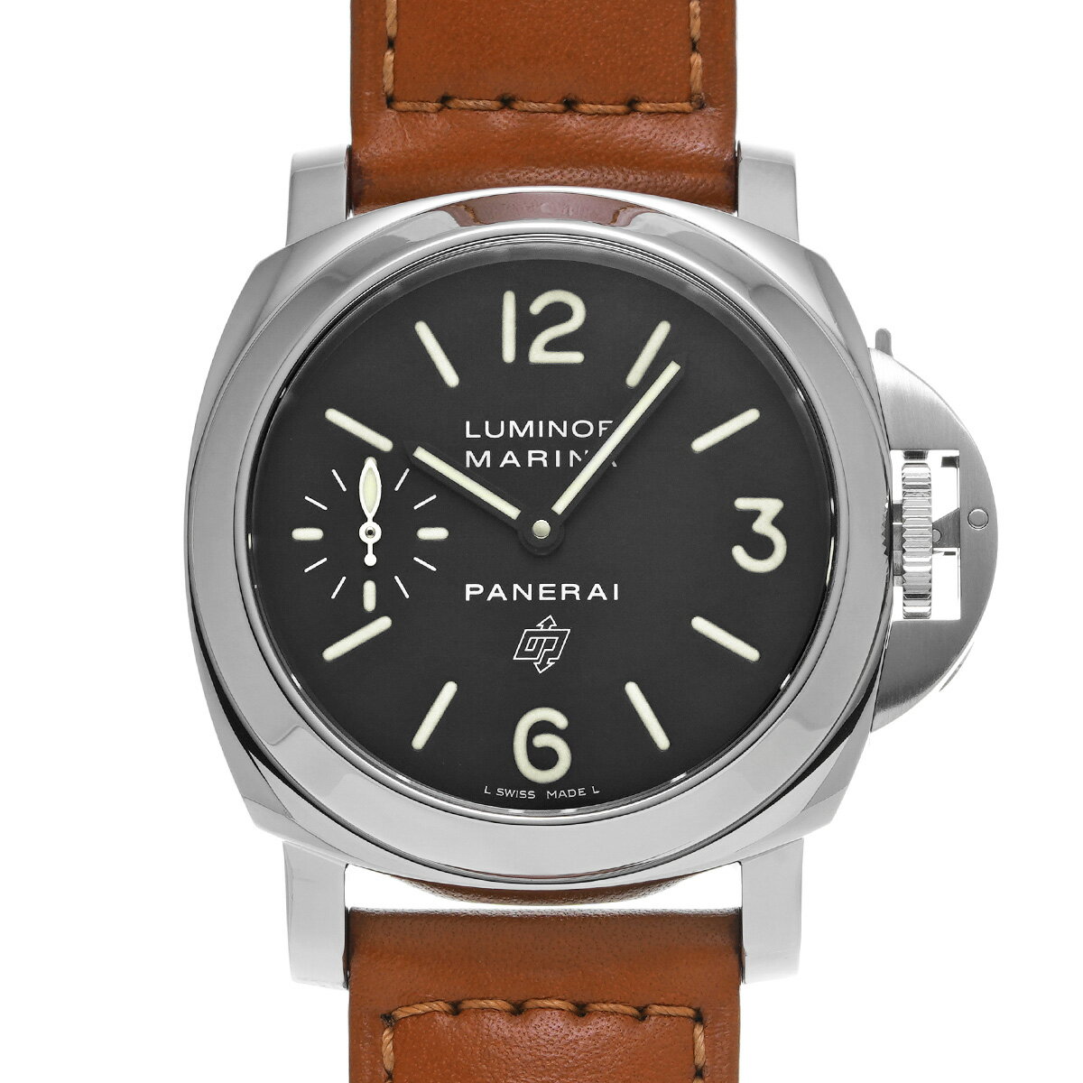 パネライ PANERAI ルミノールマリーナ ロゴ PAM00005 Q番(2014年製造) ブラッ ...