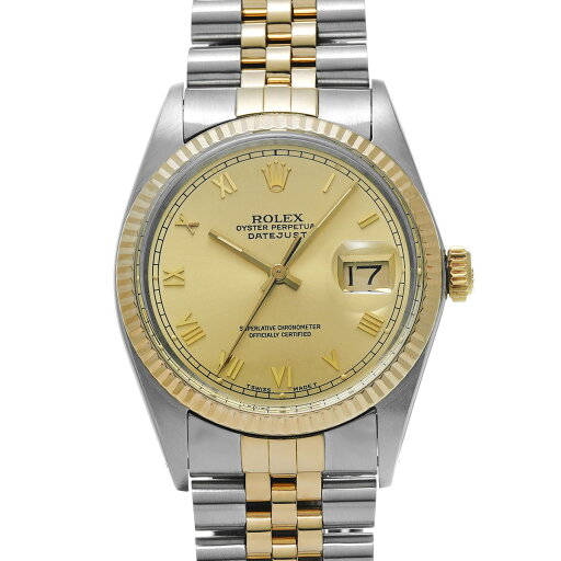 ロレックス ROLEX デイトジャスト 16013 91番台(1985年頃製造) シャンパン メンズ 腕時計 ロレックス 時計 高級腕時計 ブランド 【ローン36回払い無金利】【中古】 ロレックス ROLEX デイトジャスト 16013 91番台(1985年頃製造) シャンパン メンズ 腕時計 ロレックス 時計 高級腕時計 ブランド 【ローン36回払い無金利】【中古】