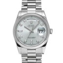 【最大3万円クーポン】ロレックス ROLEX デイデイト 118206A Z番(2006年頃製造) シルバー/ダイヤモンド メンズ 腕時計 ロレックス 時計 高...