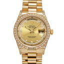 【〜5/3 最大3万円クーポン】ロレックス ROLEX デイデイト 18138 R番(1987年頃製造) シャンパン/ダイヤモンド メンズ 腕時計 ロレックス ...