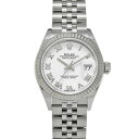 【5/1 最大3万円クーポン&P2倍】ロレックス ROLEX デイトジャスト レディ 279174 ホワイト レディース 腕時計 ロレックス 時計 高級腕時計 ブランド 【ローン60回払い無金利】【中古】(2)