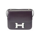 【〜5/3 最大3万円クーポン】エルメス HERMES コンスタンス3 18 カシス ボックスカーフ レディース ショルダーバッグ エルメス ショルダーバッグ ...