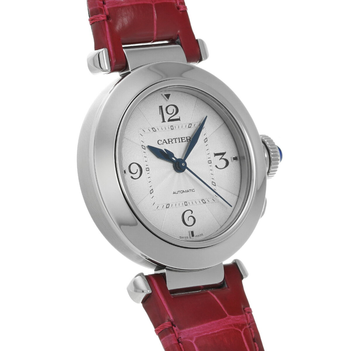 カルティエ CARTIER パシャ ドゥ カルティエ 35mm WSPA0012 シルバー ユニセックス 腕時計 カルティエ 時計 高級腕時計 ブランド 【ローン36回払い無金利】【中古】