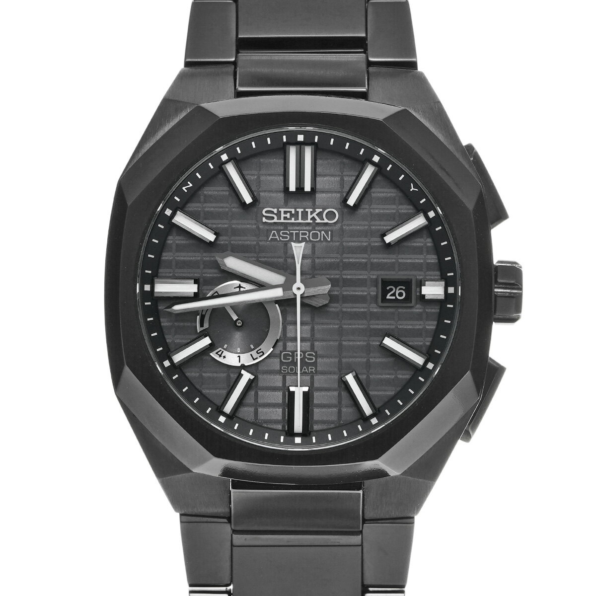 【〜9/11 最大3万円クーポン】セイコー SEIKO アストロン ネクスター SBXD015 ブラック メンズ 腕時計 セイコー 時計 高級腕時計 ブランド 【ローン36回払い無金利】【中古】