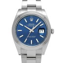 【〜5/3 最大3万円クーポン】ロレックス ROLEX デイトジャスト 41 126300 ブライトブルー メンズ 腕時計 ロレックス 時計 高級腕時計 ブラン...