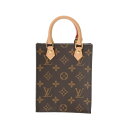 ルイ ヴィトン LOUIS VUITTON モノグラム プティット サックプラ 2WAY ブラウン M81295 モノグラムキャンバス レディース ハンドバッグ...