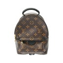 【〜5/3 最大3万円クーポン】ルイ ヴィトン LOUIS VUITTON モノグラム パームスプリング バックパック MINI 新型 ブラウン M44873 ...