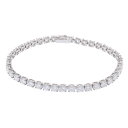 ノーブランド no brand テニスブレスレット 総石目12.300ct Pt850プラチナ/Pt900プラチナ ダイヤモンド レディース ブレスレット ノー...