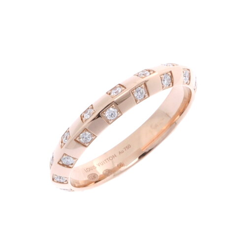 【〜4/17 最大2万円クーポン】ルイ ヴィトン LOUIS VUITTON ダミエドゥ リング 3.5mm #56 Q9Y54J K18ピンクゴールド ダイヤモンド レディース リング・指輪 ルイ ヴィトン 【ローン60回払い無金利】【中古】 【〜4/17 最大2万円クーポン】ルイ ヴィトン LOUIS VUITTON ダミエドゥ リング 3.5mm #56 Q9Y54J K18ピンクゴールド ダイヤモンド レディース リング・指輪 ルイ ヴィトン 【ローン60回払い無金利】【中古】