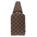 ルイ ヴィトン LOUIS VUITTON ダミエ ジェロニモス エベヌ N51994 ダミエキャンバス メンズ ボディバッグ ヴィトンバッグ バック ブランド...