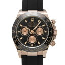 【最大3万円クーポン】ロレックス ROLEX コスモグラフ デイトナ 116515LN ランダムシリアル ブラック/ピンク メンズ 腕時計 ロレックス 時計 高...
