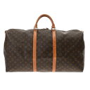 【〜5/3 最大3万円クーポン】ルイ ヴィトン LOUIS VUITTON モノグラム キーポル 60 ブラウン M41422 モノグラムキャンバス ユニセック...