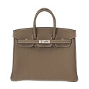 【〜5/3 最大3万円クーポン】エルメス HERMES バーキン 25 エトゥープ トゴ レディース ハンドバッグ エルメス バッグ バック ブランド 【ローン...