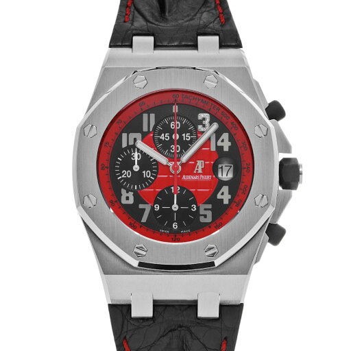 【〜8/11 最大3万円クーポン】オーデマ ピゲ AUDEMARS PIGUET ロイヤルオークオフショアクロノ MASATO 26195ST.OO.D101CR.01 ブラック/レッド メンズ 腕時計 オーデマ ピゲ 時計 高級腕時計 ブランド 【ローン36回払い無金利】【中古】 【〜8/11 最大3万円クーポン】オーデマ ピゲ AUDEMARS PIGUET ロイヤルオークオフショアクロノ MASATO 26195ST.OO.D101CR.01 ブラック/レッド メンズ 腕時計 オーデマ ピゲ 時計 高級腕時計 ブランド 【ローン36回払い無金利】【中古】