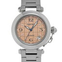 カルティエ CARTIER パシャC W31024M7 ピンク ユニセックス 腕時計 カルティエ 時計 高級腕時計 ブランド 【ローン60回払い無金利】【中古】