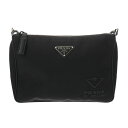 プラダ PRADA ショルダーバッグ Re-Nylon ブラック 2VH113 ナイロン レディース ショルダーバッグ プラダ ショルダーバッグ バック ブランド 【ローン60回払い無金利】【中古】