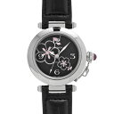 カルティエ CARTIER パシャC ウィンターフラワー 2007クリスマス限定 W3109699 ブラック ユニセックス 腕時計 カルティエ 時計 高級腕時計...