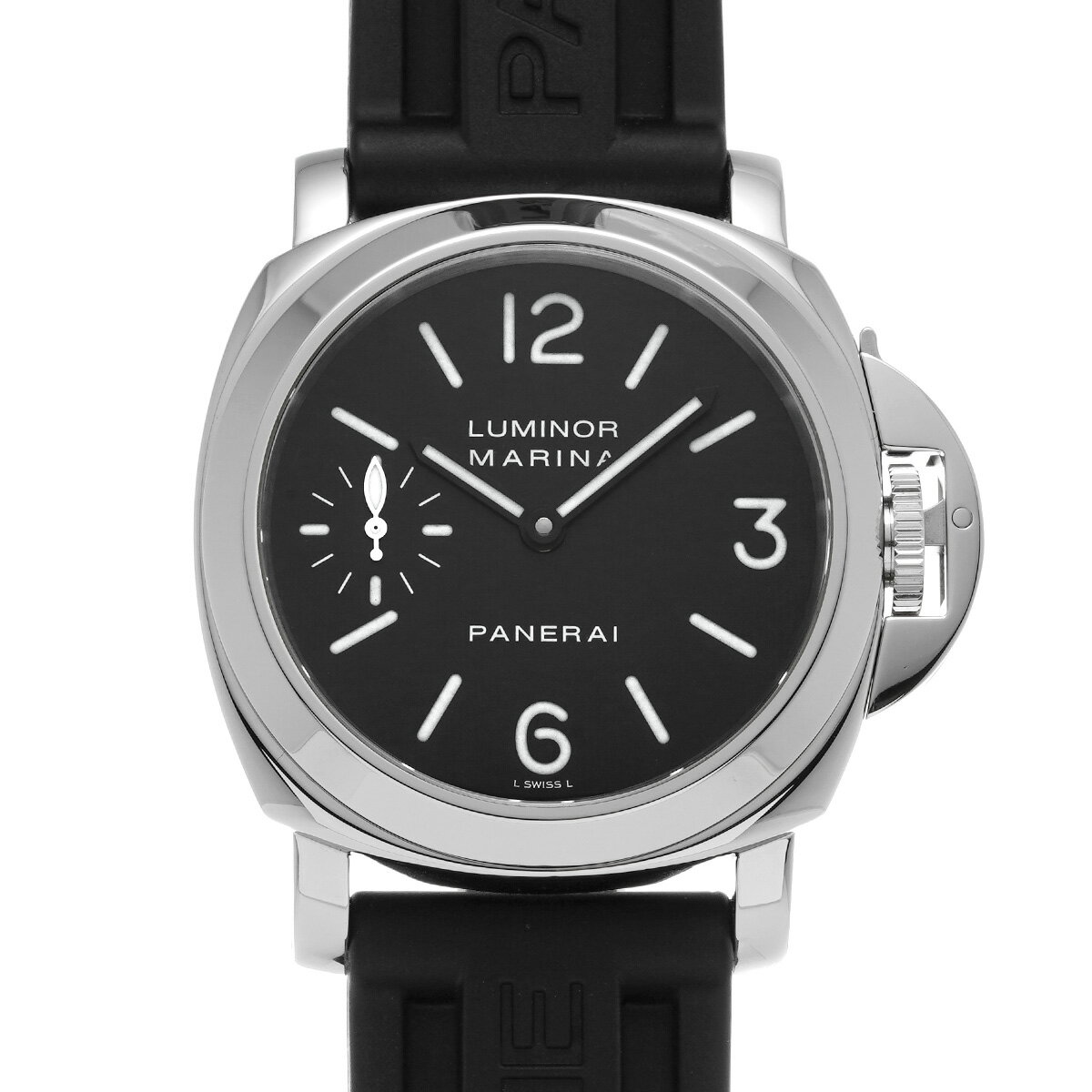 パネライ PANERAI ルミノールマリーナ PAM00111 E番(2002年製造) ブラック メ ...