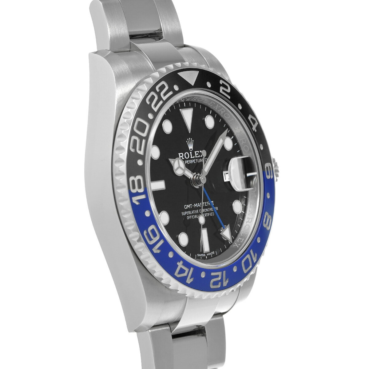 【〜11/27 最大3万円クーポン】ロレックス ROLEX GMTマスターII 116710BLNR ブラック メンズ 腕時計 ロレックス 時計 高級腕時計 ブランド 【ローン48回払い無金利】【中古】