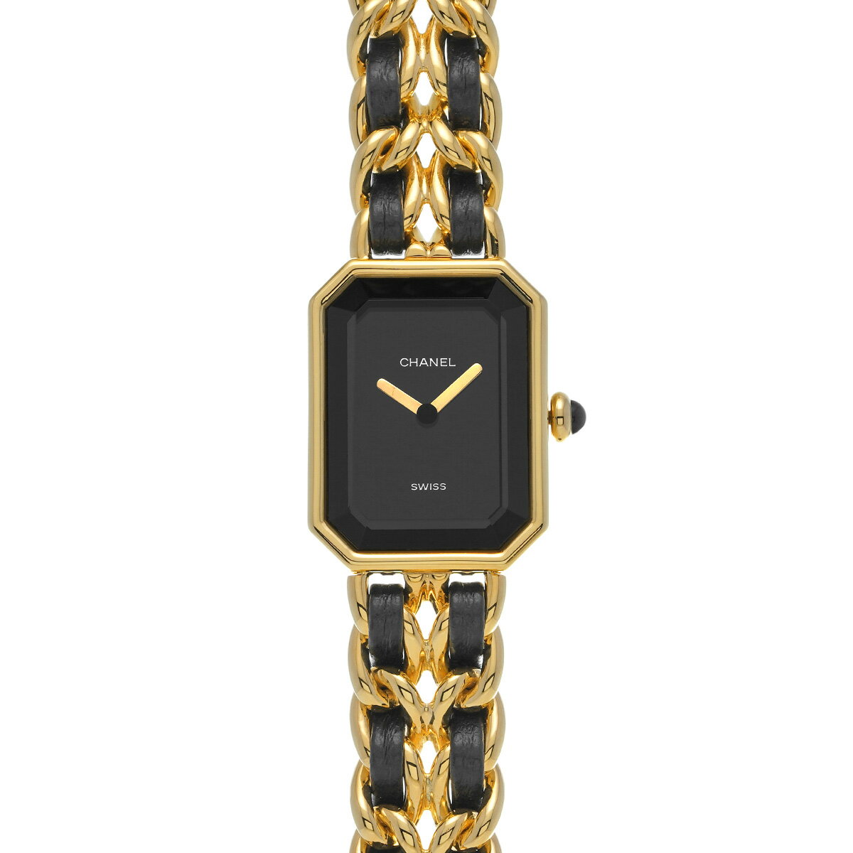 【～11/27 最大3万円クーポン】シャネル CHANEL プルミエール S H0001 ブラック レディース 腕時計 シャネル 時計 高級腕時計 ブランド 【ローン48回払い無金利】【中古】
