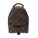 ルイ ヴィトン LOUIS VUITTON モノグラム パームスプリング バックパック MINI 新型 ブラウン M44873 モノグラムキャンバス レディース...