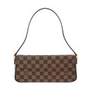 【〜5/3 最大3万円クーポン】ルイ ヴィトン LOUIS VUITTON ダミエ レコレータ ブラウン N51299 ダミエキャンバス レディース ショルダー...