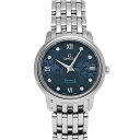 オメガ OMEGA デ・ヴィル プレステージ デ・ビル プレステージ クォーツ オービス 424.10.27.60.53.003 ブルー/ダイヤモンド レディー...
