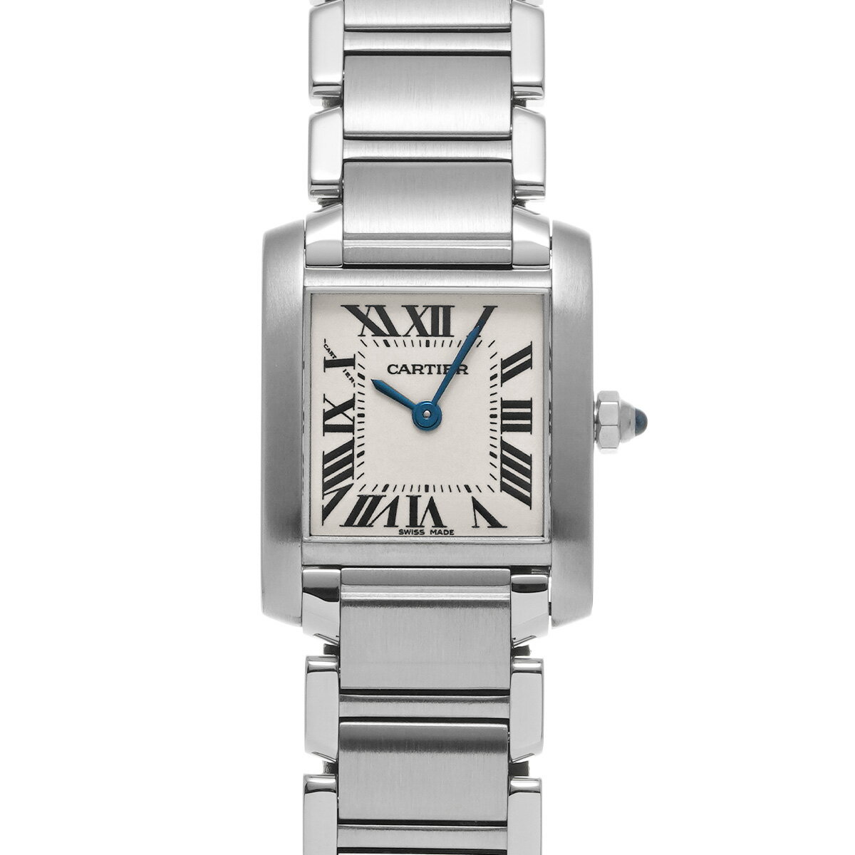 カルティエ CARTIER タンクフランセーズ SM　 W51008Q3 シルバー レディース 腕時計 カルティエ 時計 高級腕時計 ブランド 【ローン36回払い無金利】【中古】のサムネイル