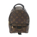 【〜5/3 最大3万円クーポン】ルイ ヴィトン LOUIS VUITTON モノグラム パームスプリング バックパック MINI 新型 ブラウン M44873 ...