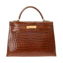 【〜5/3 最大3万円クーポン】エルメス HERMES ケリー 32 外縫い 2WAY エトリュスク ポロサスマット レディース ハンドバッグ エルメス バッグ...