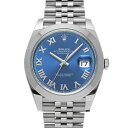 【〜5/3 最大3万円クーポン】ロレックス ROLEX デイトジャスト 41 126300 ランダムシリアル アズーロブルー メンズ 腕時計 ロレックス 時計 ...
