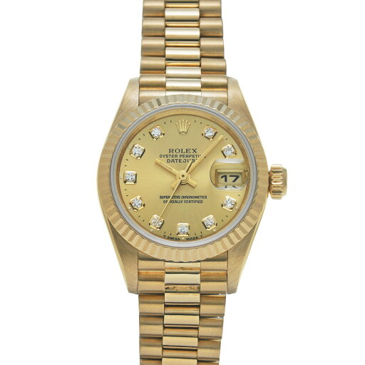 【〜5/3 最大3万円クーポン】ロレックス ROLEX デイトジャスト 69178G W番(1996年頃製造) シャンパン/ダイヤモンド レディース 腕時計 ロレックス 時計 高級腕時計 ブランド 【ローン60回払い無金利】【中古】 【〜5/3 最大3万円クーポン】ロレックス ROLEX デイトジャスト 69178G W番(1996年頃製造) シャンパン/ダイヤモンド レディース 腕時計 ロレックス 時計 高級腕時計 ブランド 【ローン60回払い無金利】【中古】