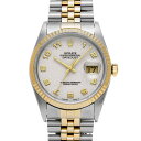 【〜5/3 最大3万円クーポン】ロレックス ROLEX デイトジャスト 16233 S番(1993年頃製造) アイボリーコンピュータ メンズ 腕時計 ロレックス...