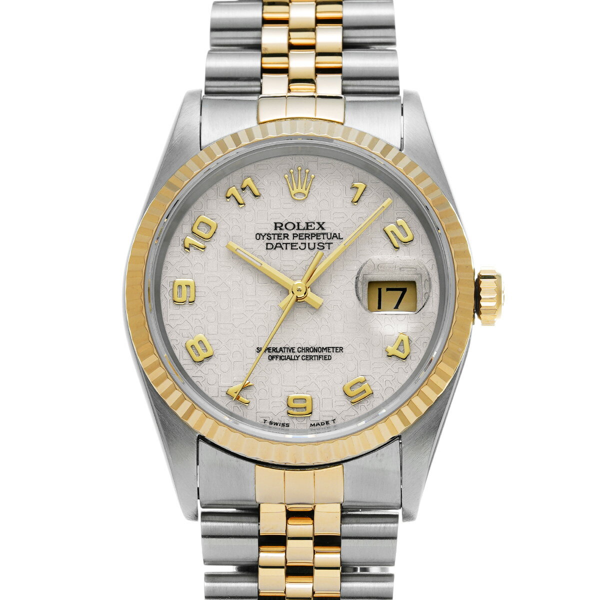 【〜7/11 最大3万円クーポン】ロレックス ROLEX デイトジャスト 16233 S番(1993年頃製造) アイボリーコンピュータ メンズ 腕時計 ロレックス 時計 高級腕時計 ブランド 【ローン36回払い無金利】【中古】